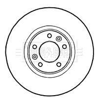 BORG & BECK Тормозной диск BBD4775